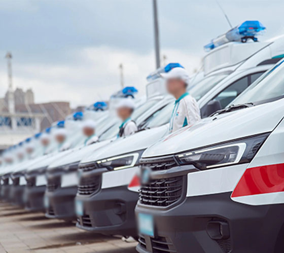 萝北县服务车队展示